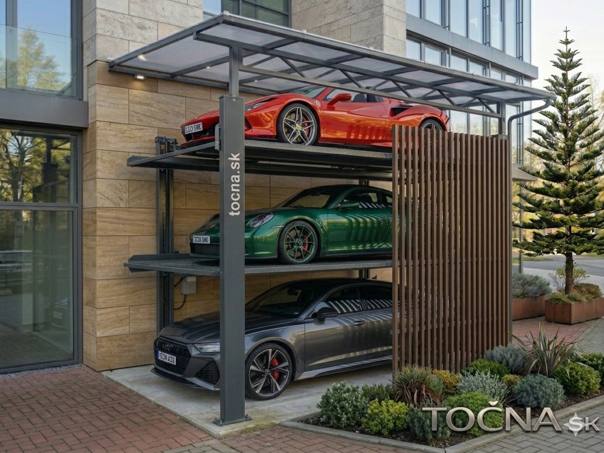3xcar - Luxusné lamelové drevené opláštenie bočnej steny